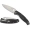 Spyderco 2024 Spyderco Reveal 8 Resilience, Lightweight Black, Plain SPY-C142PBK - alternate 1